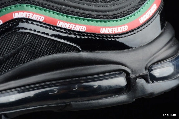AJ1986-001 MAX NIKE “UNDEFEATED” BLACK AIR 97 0805